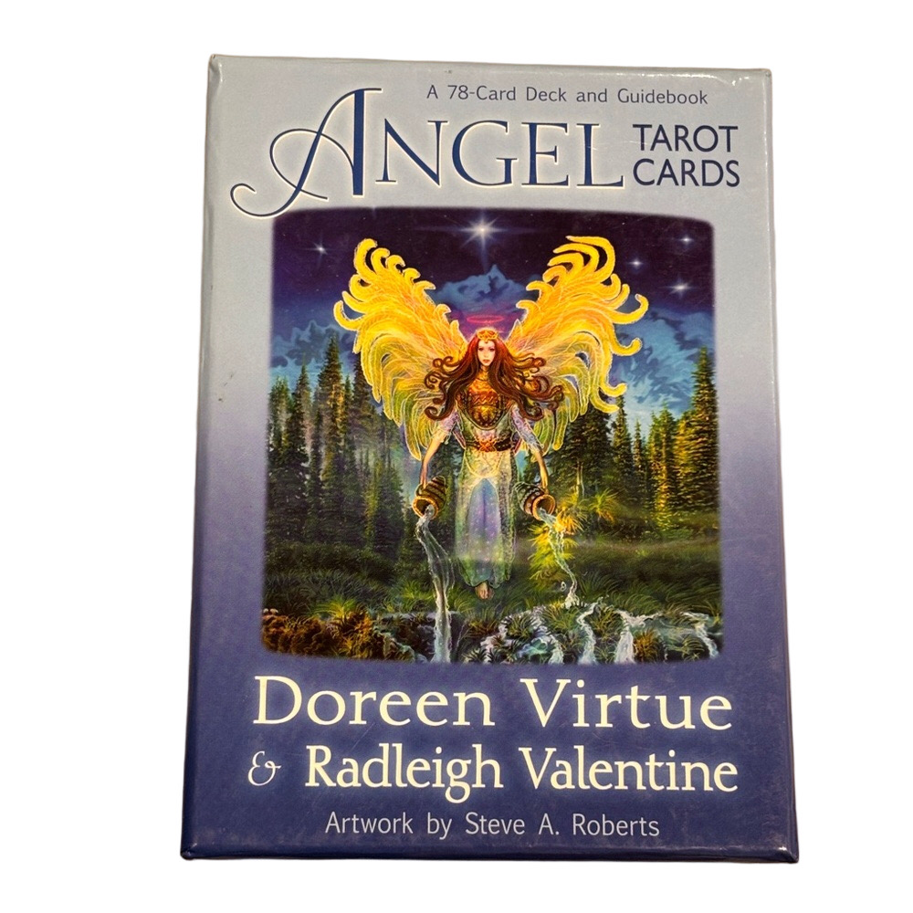 Angel Tarot Cards By Doreen Virtue Radleigh Valentine 2012 Open Box Preowned